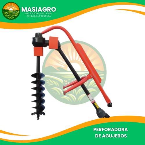 Perforadora de agujeros para tractor